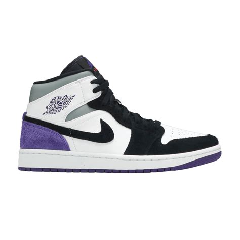 Buy Air Jordan 1 Mid Se Varsity Purple 852542 105 Goat