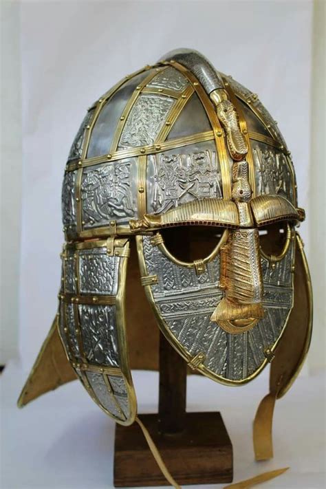 As Helmet Ancient Warfare Anglo Saxon History Medieval