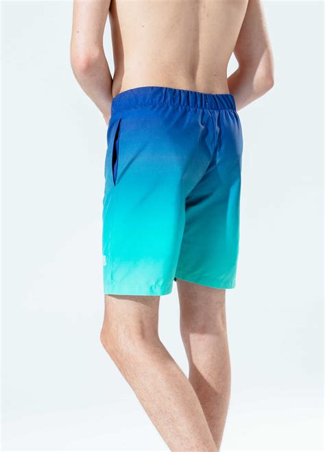 Hype Blue Fade Kids Swim Shorts