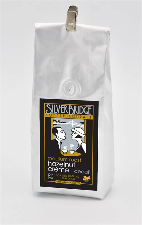 Hazelnut Crème Flavored Decaffeinated Coffee in 12oz 5lb Bags