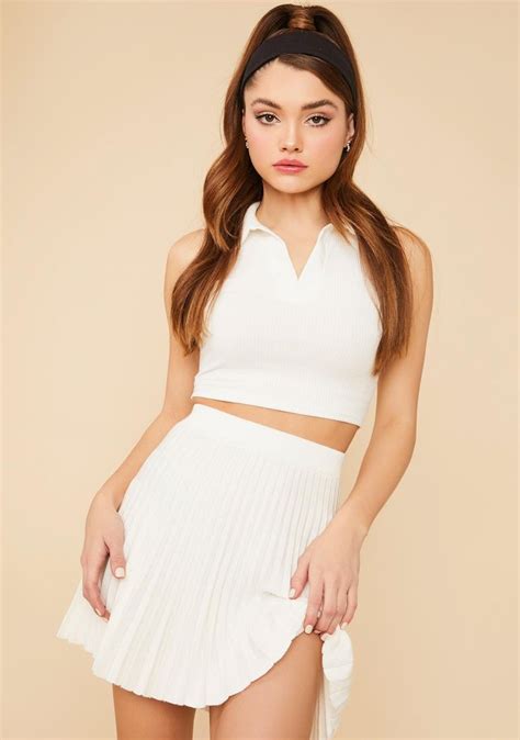 pleated knit high waist mini skirt white a line mini skirt mini skirts vinyl dress