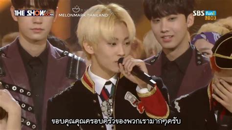 Thaisub 170214 Nct Dream 1st Win Encore My First And Last The Show Youtube