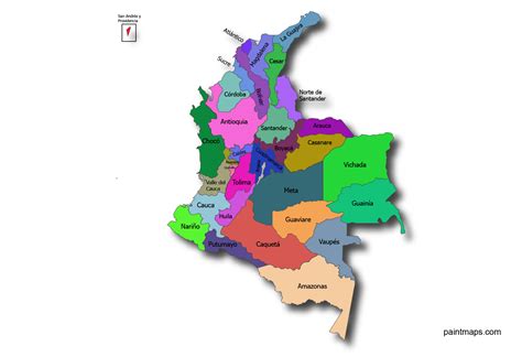 Juegos De Geograf A Juego De Mapa De Colombia Seis Capitales Cerebriti
