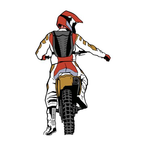 Personaje Motociclista Descargar Pngsvg Transparente