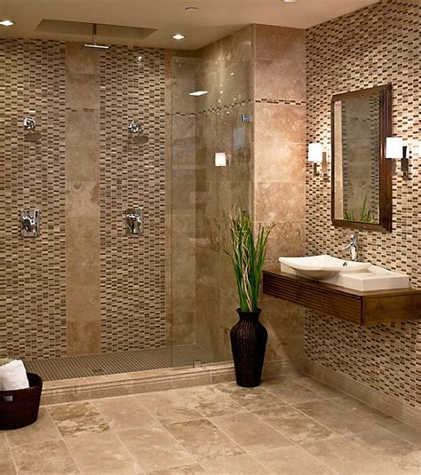 It Doesnt Get Much Better Than This Bathroom Wall Tile Brown Tile