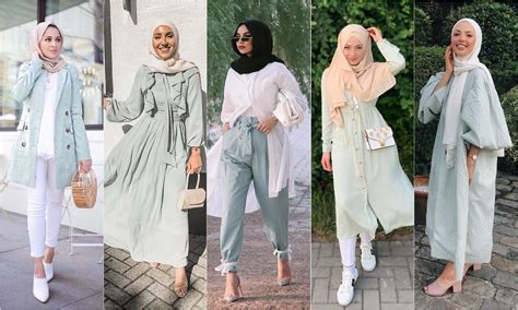 See more ideas about hijab outfit, hijab fashion, hijabi fashion. All The Ways To Wear Fresh Mint Outfit Trends - Hijab ...