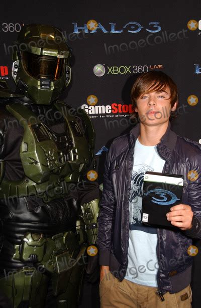 Photos And Pictures Zac Efron At A Midnight Halo 3 Release Hosted By