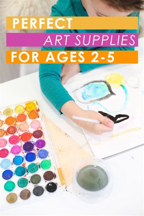 Our Favorite Art Supplies For Kids Ages 2 5 Kids Art Supplies Kids