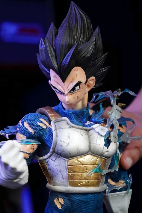 Estátua Príncipe Vegeta Super Saiyajin Dragon Ball Z Anime Manga MKP