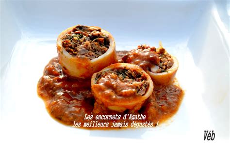 LES ENCORNETS FARCIS A L AGATHOISE d Aline POURCEL MERE DE