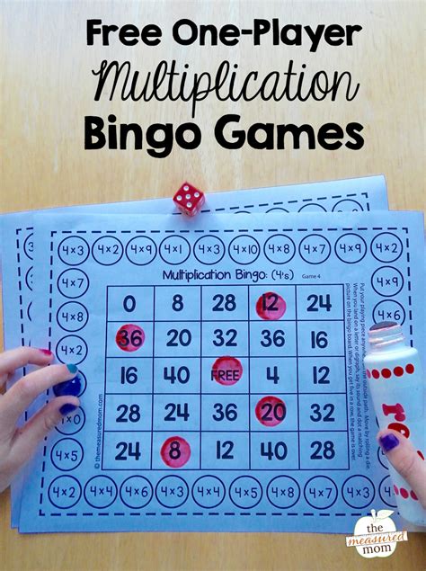 Multiplication Bingo Free Printable Free Printable Worksheet
