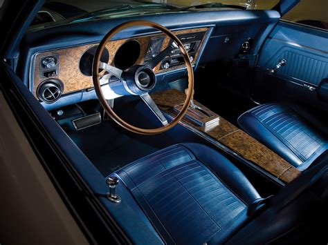 1969 Pontiac Firebird Trans Am Coupe Muscle Classic Interior Wallpaper
