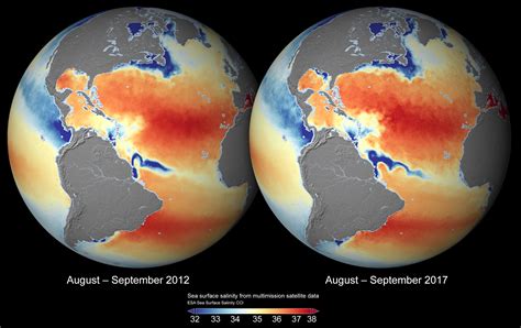 Esa New Maps Of Salinity Reveal The Impact Of Climate Variability On