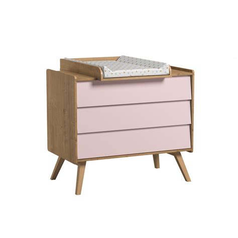 Dresser Vintage Pink With Optional Changing Table By Vox