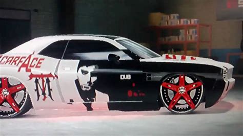 Midnight Club Los Angeles Scarface Style Dodge Challenger Concept