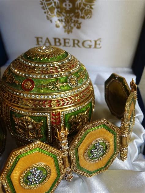 Faberge Faberge Egg Imperial Pendant Inside Huevo Catawiki
