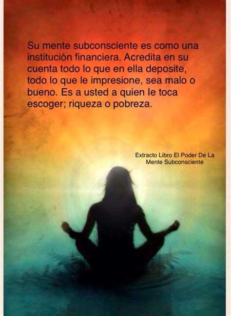 Enlaces a páginas para descargar libros; Extracto Libro El Poder De La Mente Subconsciente | Poder ...