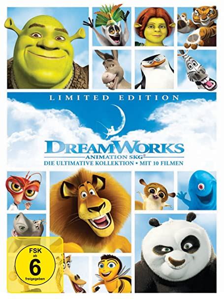 Dreamworks 10 Movies Collection Limited Edition Exklusiv
