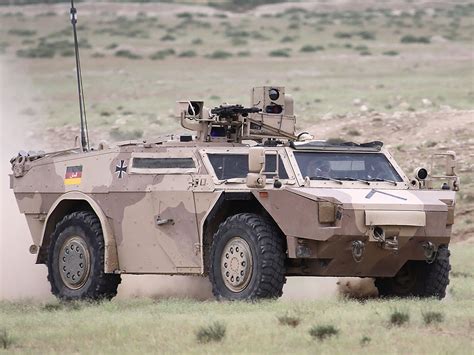 Germany Nato Desert Combat Vehicle Armored War Military Army X Kmw Fennek