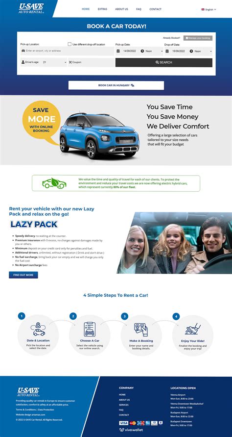 U-Save Website Design & Development. Artamax Budapest: Professional