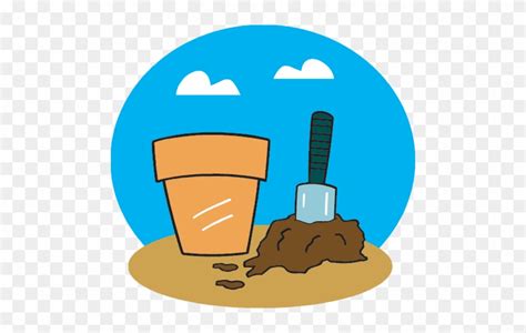 Get The Scoop On Soil Pot And Soil Clipart Free Transparent Png
