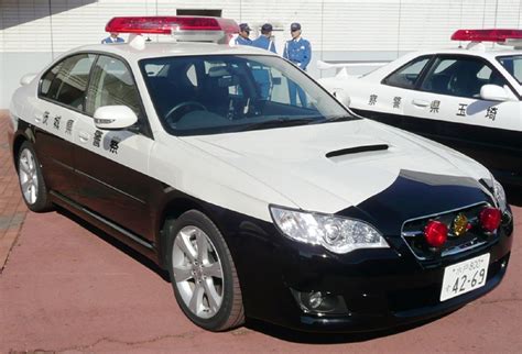 Subaru Legacy Japanese Police Car