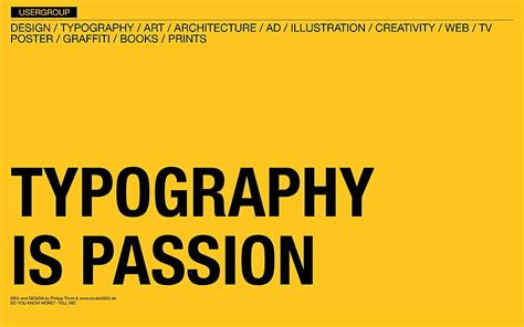 Typography Is Passion Hd Wallpaper Peakpx
