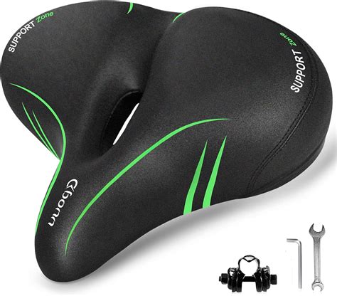 Okbonn Extra Wide Bike Seat For Women Menmost Comfortable Replacement Bicycle Saddle With Soft