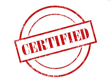 Certified Png Transparent Certification Label Stamp Free Transparent