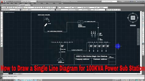 Single line diagram of power system ppt_abbyy.gz download. Draw a Single Line Diagram for 100KVA Power Sub Station||Auto CAD - YouTube