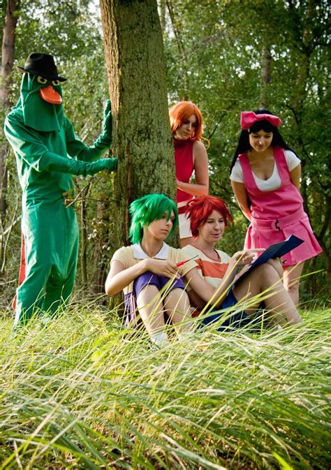 Phineas And Ferb Cosplay Group By Oloring On Deviantart Phineas And Ferb Cosplay Cute