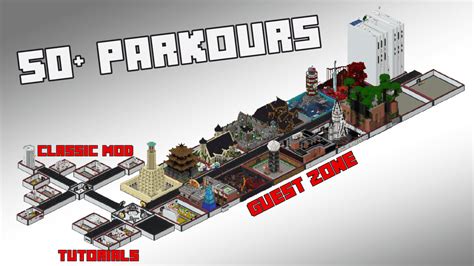 Ninja Parkour 119 Minecraft Map