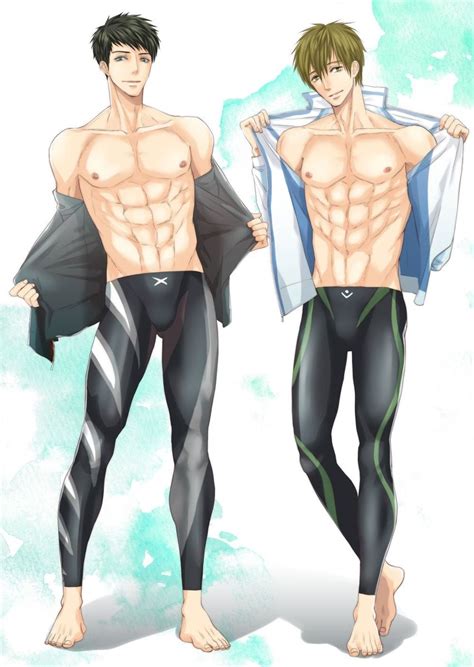 Yamazaki Sousuke and Tachibana Makoto by つっきぃ on pixiv Pria