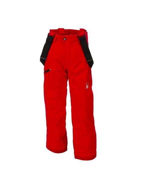 Spyder Propulsion Ski Pants Kids Red Ski Wear Skiwebshop