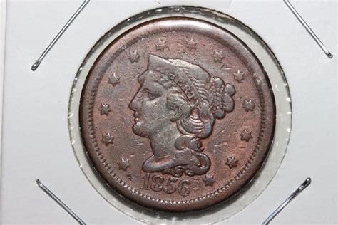1856 Large Cent V Fine