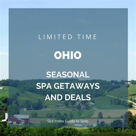 ohio spa deals spa packages spa getaways coupons spa getaways spa packages spa deals