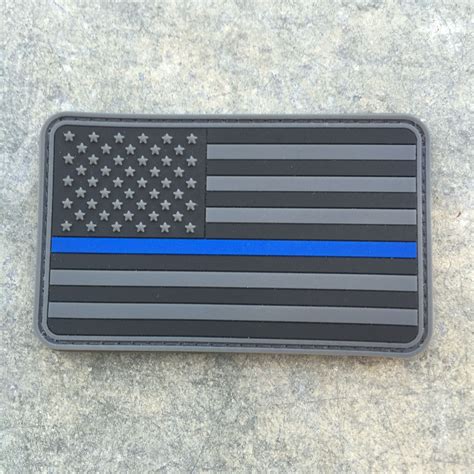 The Original Thin Blue Line Patch Morale Patch Tactical Patches