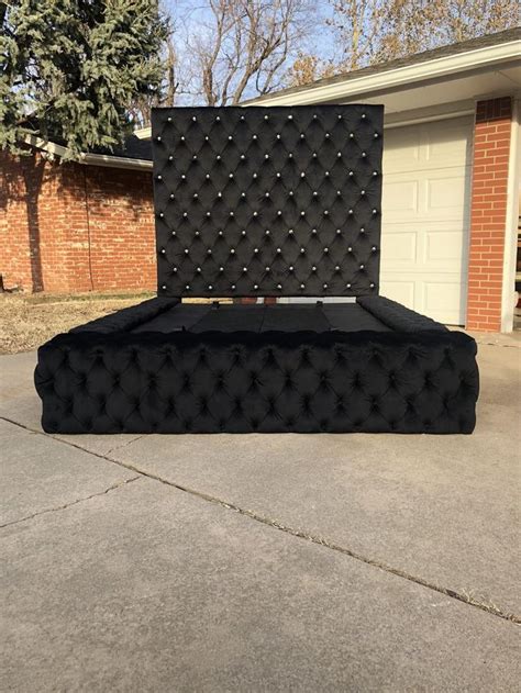 Maybe you would like to learn more about one of these? Platform Tufted Bed Extra Wide Tall California King Queen ...