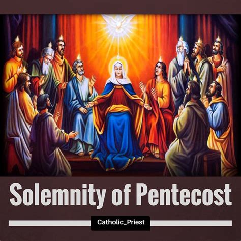 Solemnity Of Pentecost