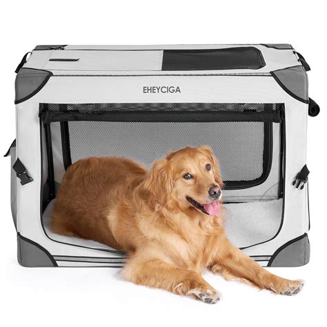 Eheyciga Collapsible Extra Large Dog Crate Portable Soft Extra Large