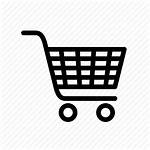 Trolley Icon Shopping Transparent Clipart Supermarket Simple