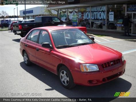 View and download hyundai 2000 accent owner's manual online. Chili Red - 2000 Hyundai Accent GL Sedan - Beige Interior ...