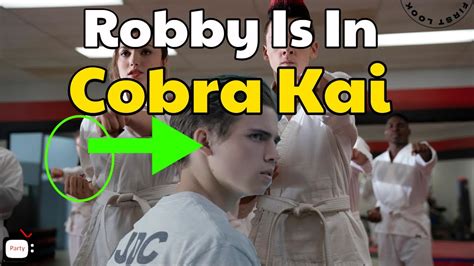 robby in cobra kai season 3 predictions youtube