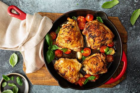 I used black beans and navy beans in this recipe. Chicken Thighs with Beans & Tomatoes | Lazy Creek Vineyards