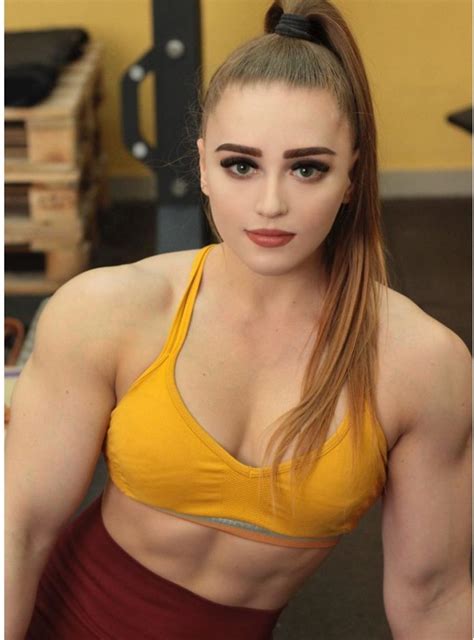The Muscular Russian Barbie Doll Julia Vins Continues To Show Her