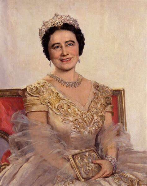 Npg X45069 Queen Elizabeth The Queen Mother Portrait National