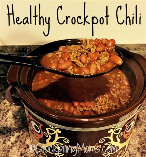 Healthy Crockpot Chili