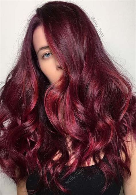Women with blonde and brown hair look up to this color to appear brighter. 100 Badass Red Hair Colors: Auburn, Cherry, Copper ...