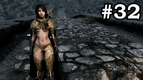Skyrim SE Almost Naked Sofia Spartan Warriors Walkthrough Part 32