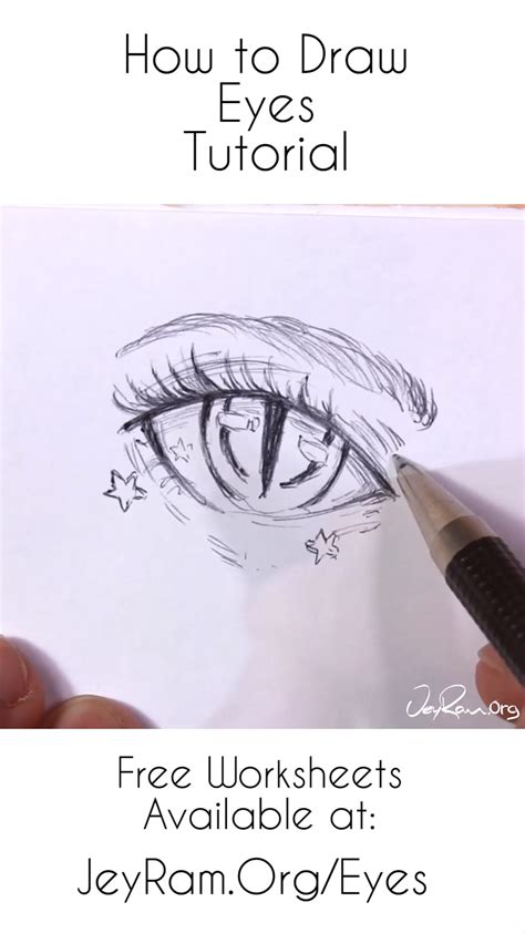 How To Draw Anime Eyes Step By Step For Beginners Free